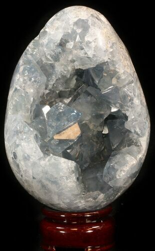 Crystal Filled Celestine (Celestite) Egg #41705